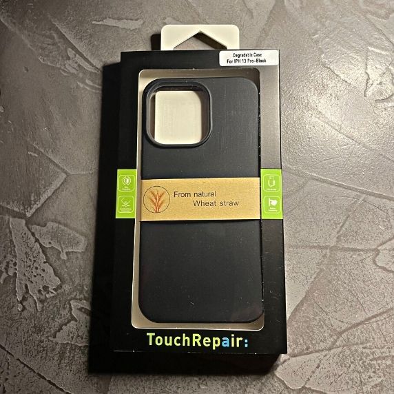 Bio Cover 100% nedbrydeligt cover til iPhone 13 Pro - sort - Billede 5