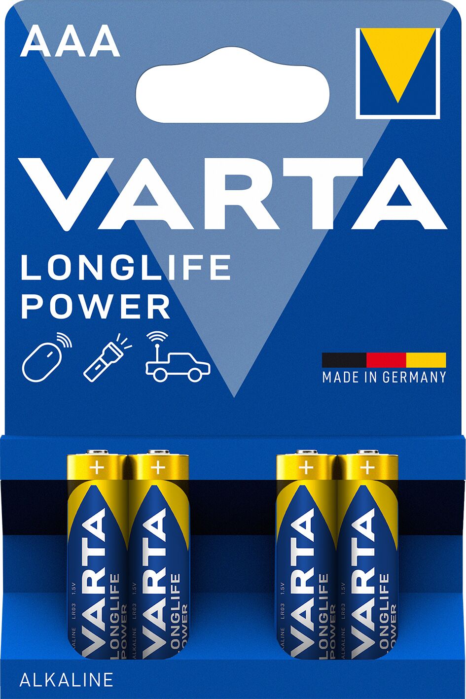 VARTA AAA batteri - 4-pak - Billede 2